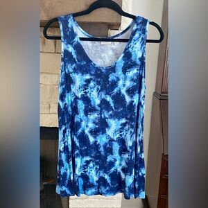 LOGO A-Line Layering Tank Top